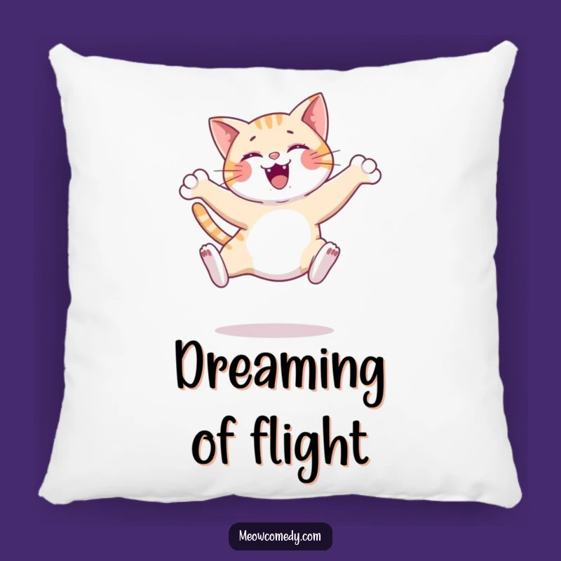 Funny Graceful Cat Pillow - Cozy Comfort with Feline Elegance