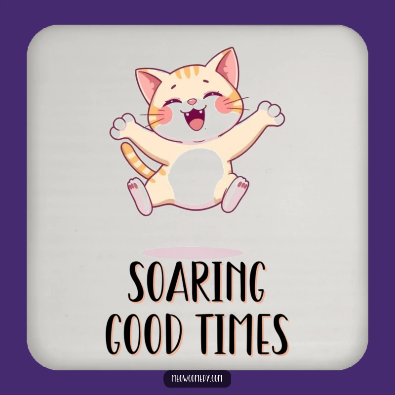 Funny Graceful Cat Coaster - Protect Surfaces with Feline Style